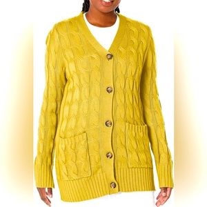 Women’s Yellow Cardigan
